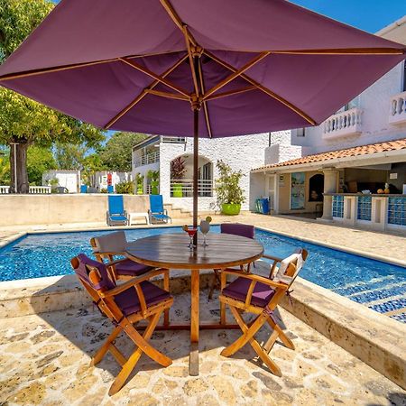 Hotel Santorini Casablanca Papares ภายนอก รูปภาพ