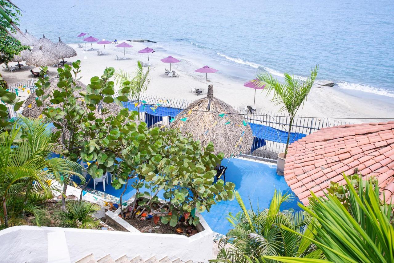 Hotel Santorini Casablanca Papares ภายนอก รูปภาพ