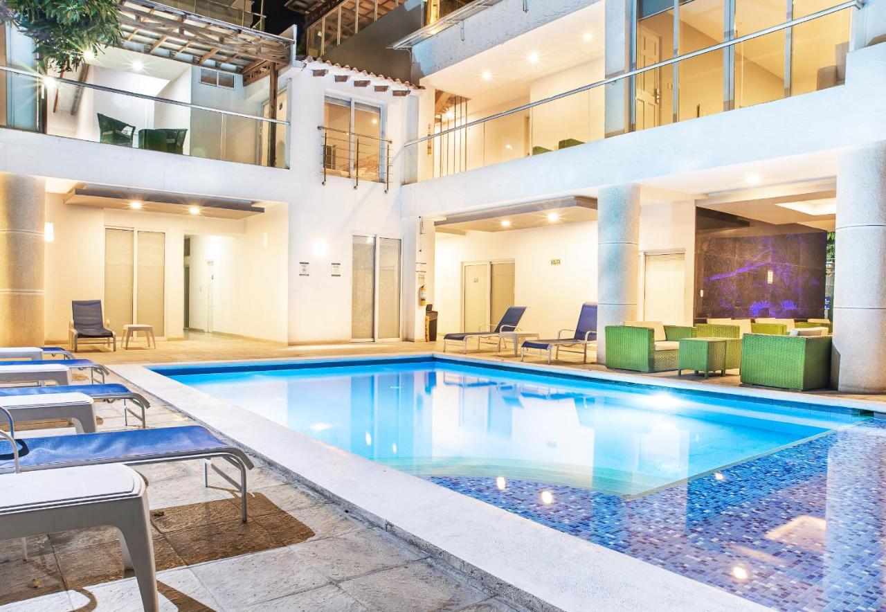 Hotel Santorini Casablanca Papares ภายนอก รูปภาพ