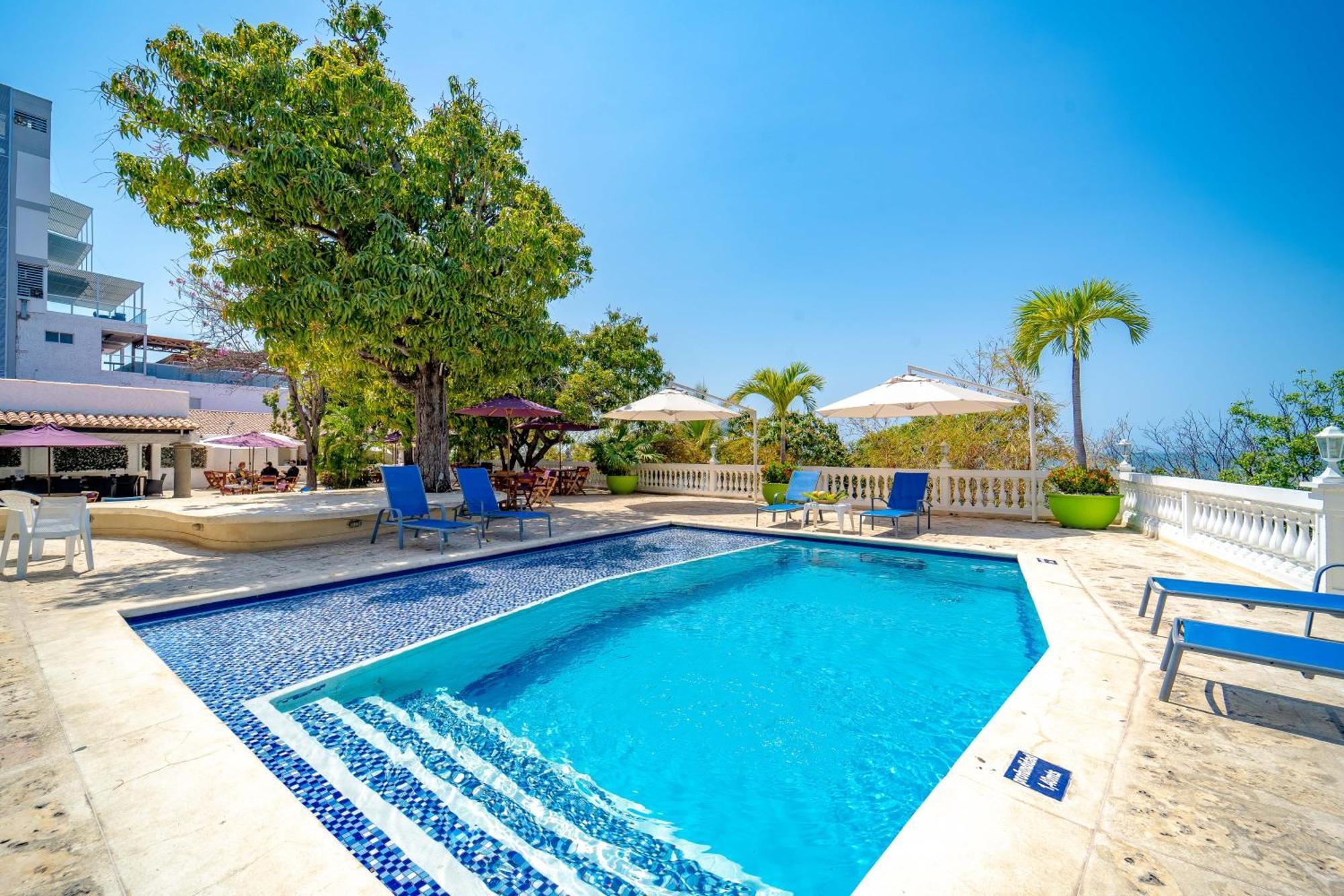 Hotel Santorini Casablanca Papares ภายนอก รูปภาพ